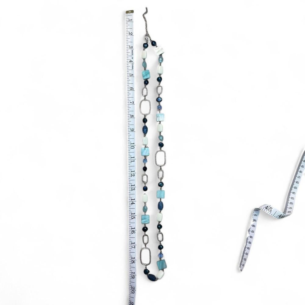 Lia Sophia long beaded necklace